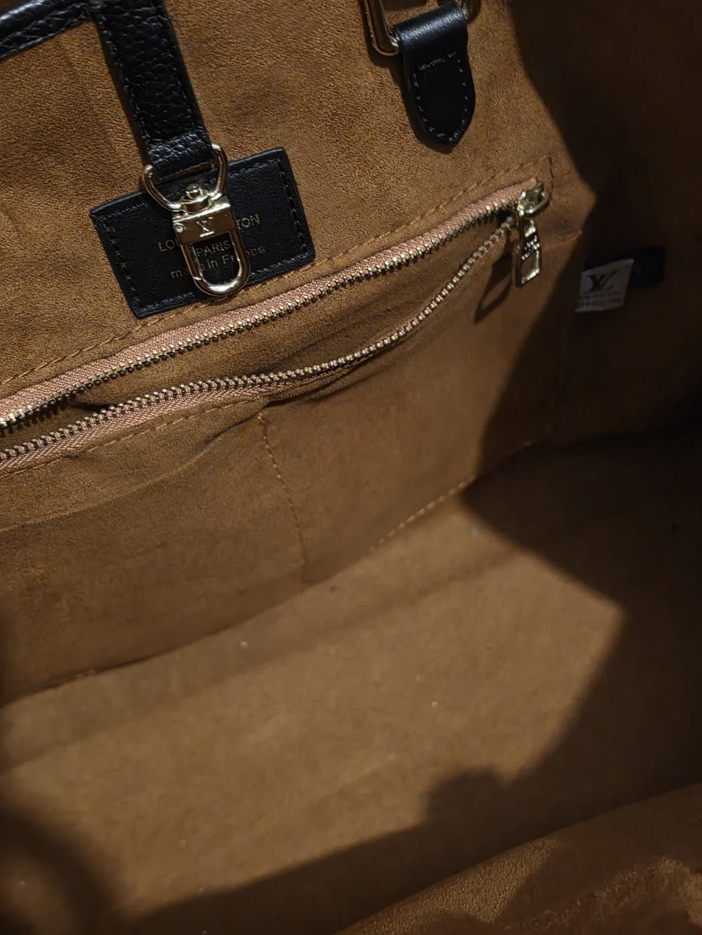 Black Embossed Tote Bag